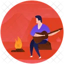Guitarist Music Man Musician Icon