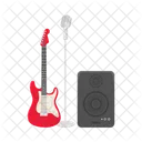 Musica Rock Guitarra Icon