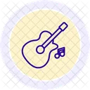 Guitarra Musica Instrumento Icono