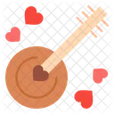 Guitarra Musica Amor Icon