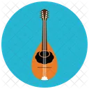 Guitarra Oriental Instrumento Icono