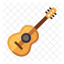 Guitarra acustica  Icono