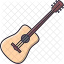 Acustica Guitarra Musica Icono