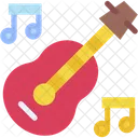 Guitarra Musica Concierto Icono