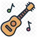Violao Acustico Percussao Ícone