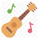 Violao Acustico Percussao Ícone