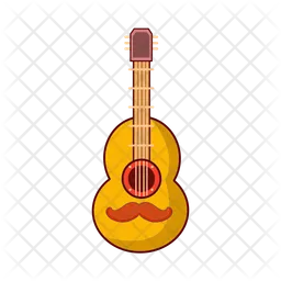 Guitarra mexico  Icono