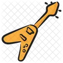 Guitarra Triangular Instrumento Musical Violao Icon