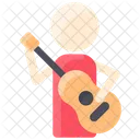 Filme Guitarrista Cantando Ícone