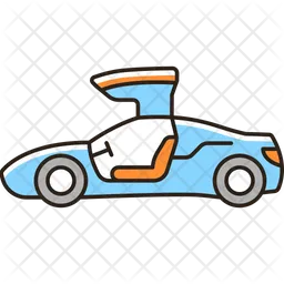Gullwing-doored vehicle  Icon