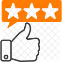 Gultige Bewertung Genehmigung Feedback Symbol