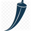 Gumbo Lady Finger Okra Icon