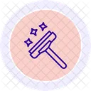 Gummi Rakel Farbkreis Symbol Icon