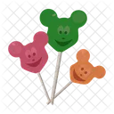 Gummy Bear Bear Lollipop Candy Icon
