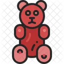 Gummy Bear Candy Icon