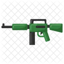 Gun Flat Icono