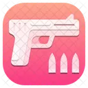 Gun Weapon Pistol Icon