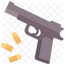 Gun Bullet Weapon Icon