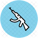 Gun Kalashnikov Rifle Icon