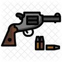 Gun Pistol Cowboy Icon