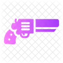 Gun Revolver Bullets Icon
