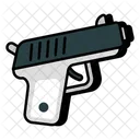 Gun Pistol Shooting Icon