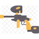 Gun Paintball Shooting Icon