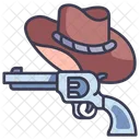 Gun Cowboy West Icon