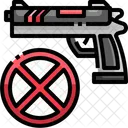 Gun Banned Gun Wapon Icon