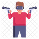 Gun Shooting Icon