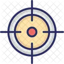 Gun Shooting Target Gun Target Optical Sight Icon