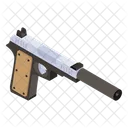 Gun Weapon Handgun Icône
