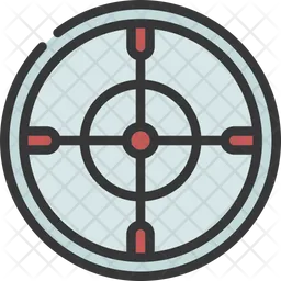 Gun Target  Icon