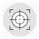 Target Modern Gun Icon