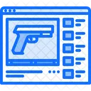 Gun Video Website Icon