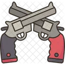 Gunfight Gun Duel Icon