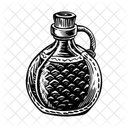 Gunpowder Flask Canister Container Icon