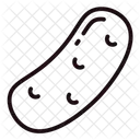 Obst Und Gemuse Linear Symbol