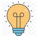 Brillante Idee Grossartige Idee Kreative Idee Symbol