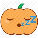 Gute Nacht Zzz Kurbis Symbol