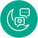 Romantisch Liebe Gute Nacht Symbol