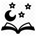 Gute Nacht Geschichte  Symbol