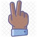 Gute Stimmung Finger Hand Icon