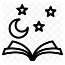 Gute Nacht Geschichte  Symbol