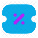 Coupon-Prozent  Symbol