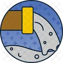 Gutter Drain Channel Icon