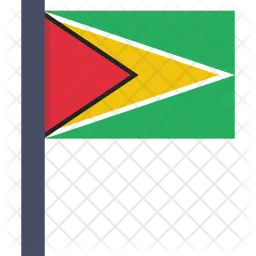 Guyana Flag Icon