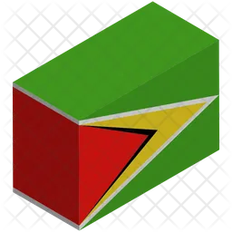 Guyana Flag Icon