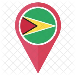 Guyana Flag Icon