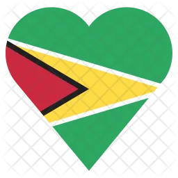 Guyana Flag Icon